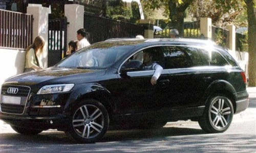 Beckham sắm audi s8 tại pháp