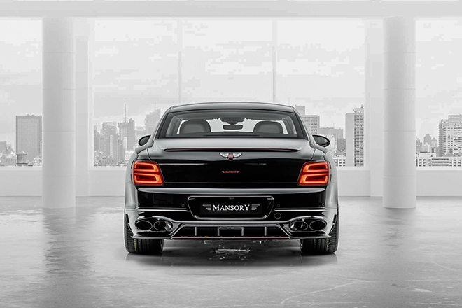 Bentley flying spur lôt xac vơi goi nâng câp cua mansory