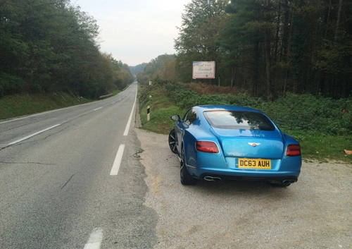  bentley tour 2014 - hành trình châu âu 