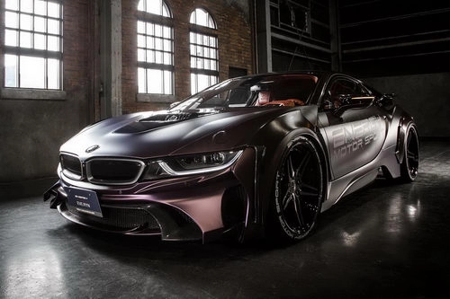 Bmw i8 độ theo phong cách người dơi độc đáo