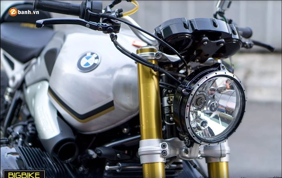 Bmw rninet độ-dung hòa giữa nét cafe racer hoài cổ và công nghệ tối tân