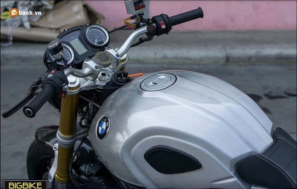 Bmw rninet độ-dung hòa giữa nét cafe racer hoài cổ và công nghệ tối tân