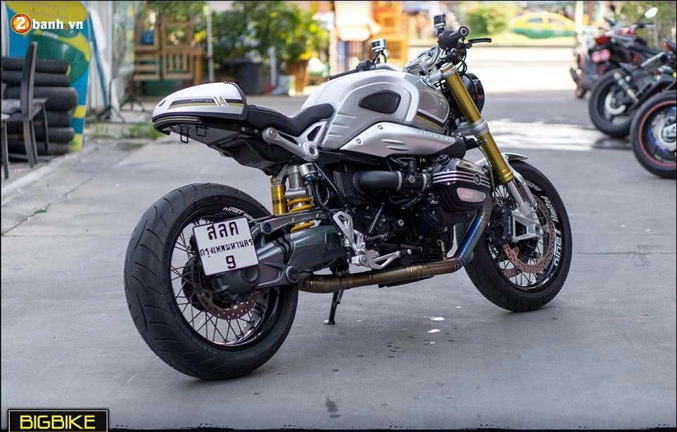 Bmw rninet độ-dung hòa giữa nét cafe racer hoài cổ và công nghệ tối tân