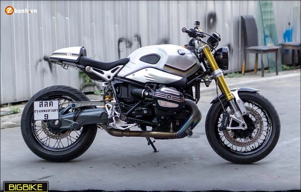 Bmw rninet độ-dung hòa giữa nét cafe racer hoài cổ và công nghệ tối tân