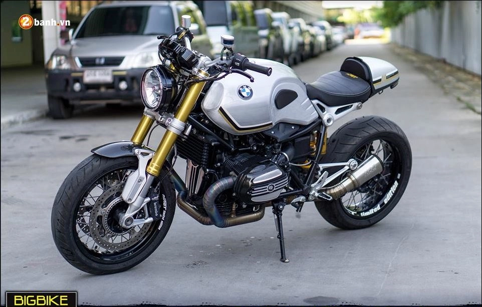 Bmw rninet độ-dung hòa giữa nét cafe racer hoài cổ và công nghệ tối tân