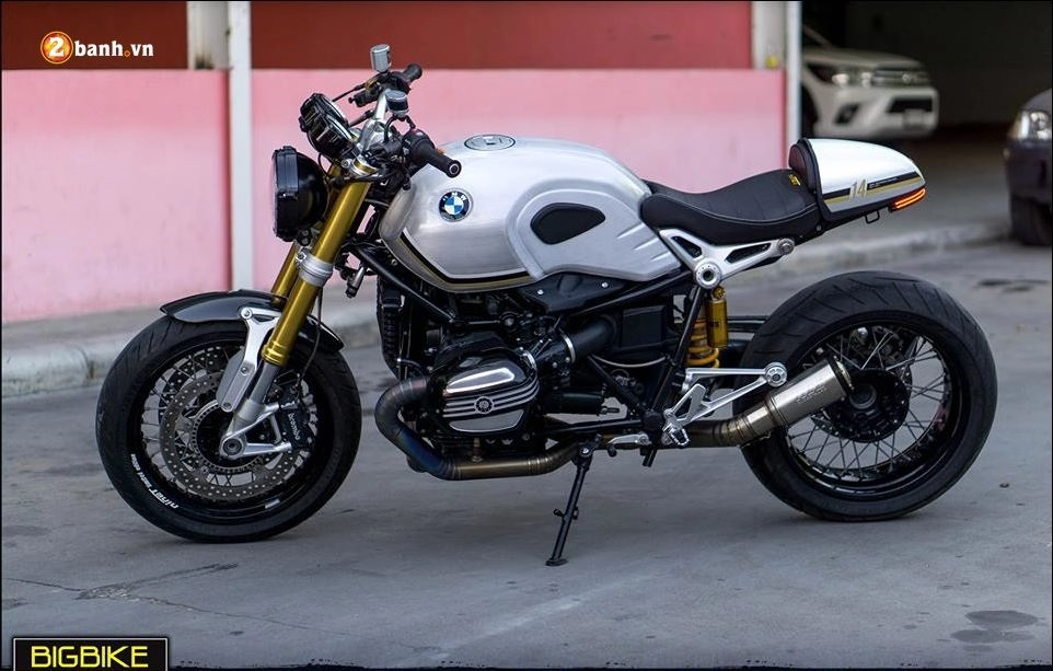 Bmw rninet độ-dung hòa giữa nét cafe racer hoài cổ và công nghệ tối tân