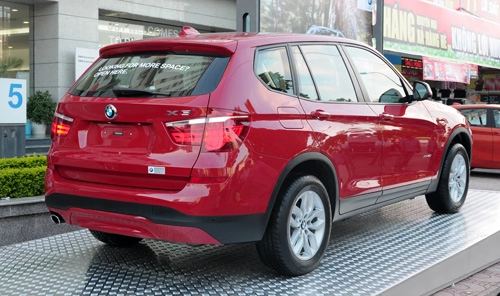  bmw x3 phiên bản mới ra mắt tại việt nam 