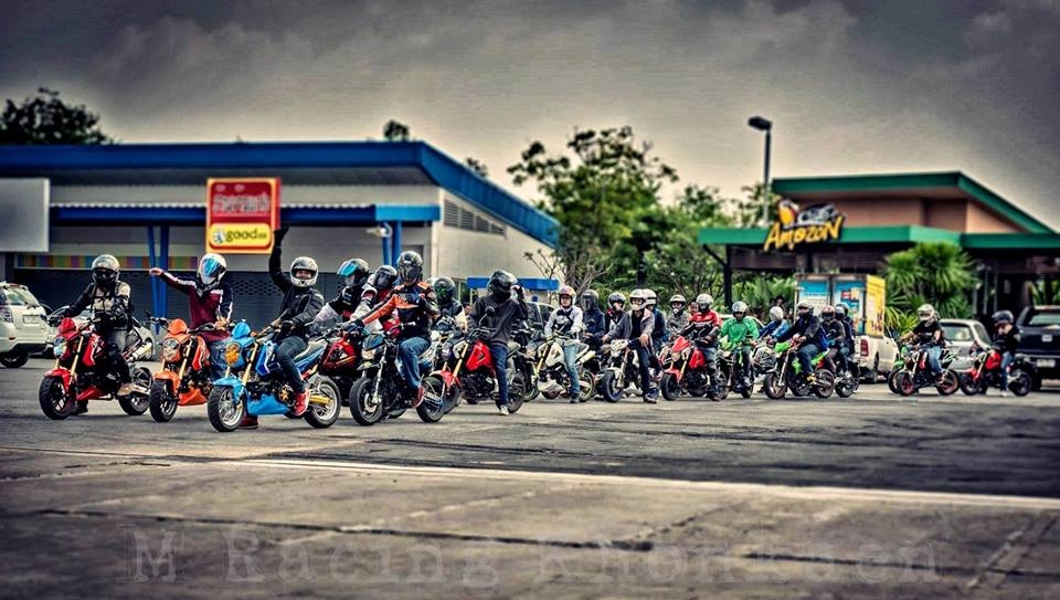 Bộ ảnh binh đoàn msx 125 độ cực đẹp của biker thailand