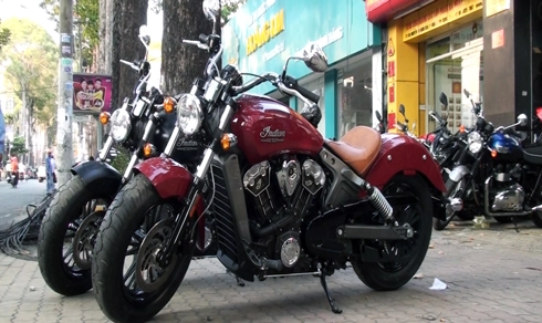  bộ đôi indian scout 2015 độc nhất việt nam 