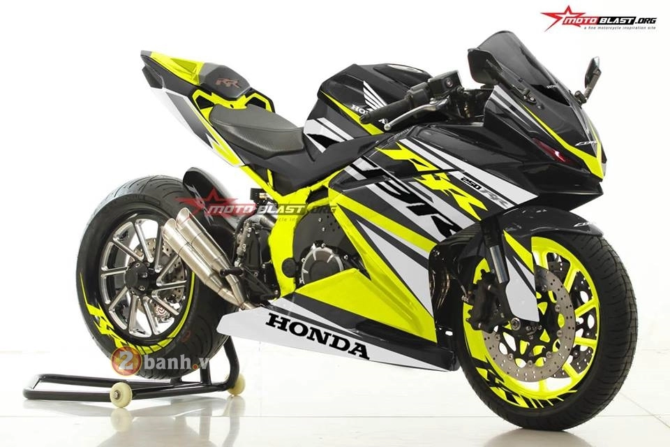 Bộ sưu tập tem đầy phong cách dành cho chiếc honda cbr250rr 2017