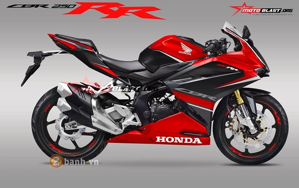 Bộ sưu tập tem đầy phong cách dành cho chiếc honda cbr250rr 2017