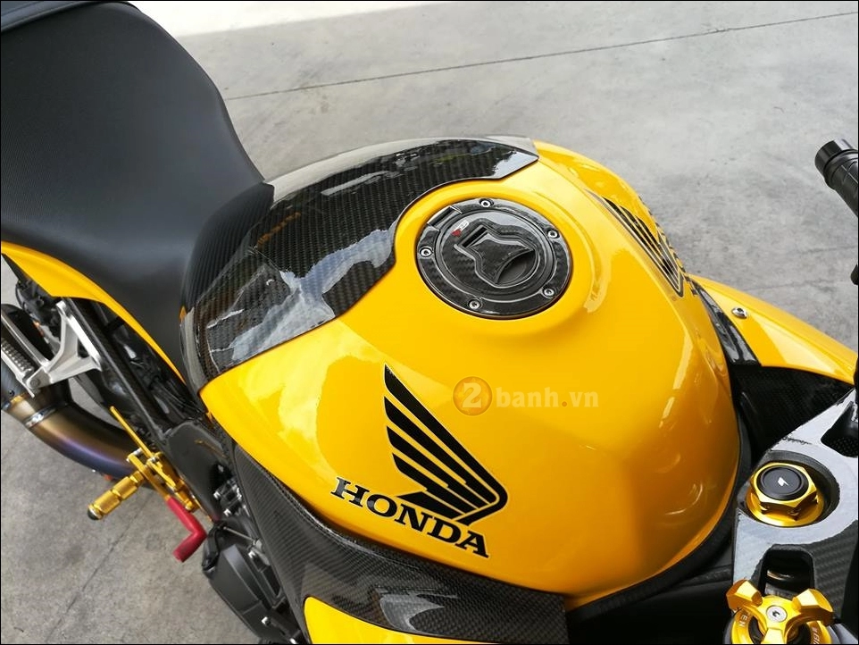 Cbr650f độ trong phiên bản yellow superhero