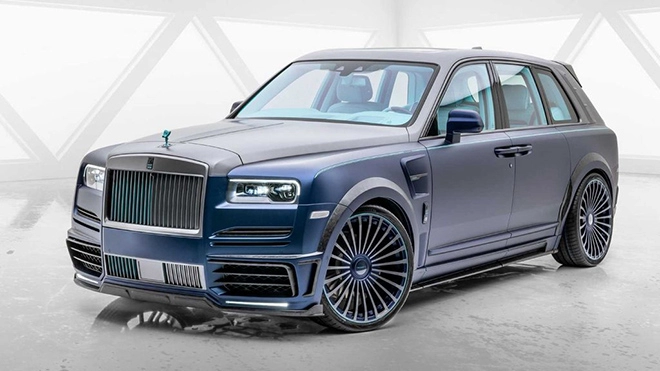 Chiêm ngưỡng rolls-royce cullinan coachline qua bàn tay hãng độ mansory