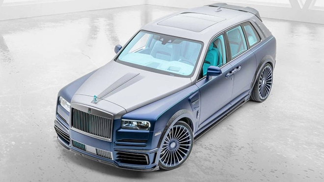 Chiêm ngưỡng rolls-royce cullinan coachline qua bàn tay hãng độ mansory