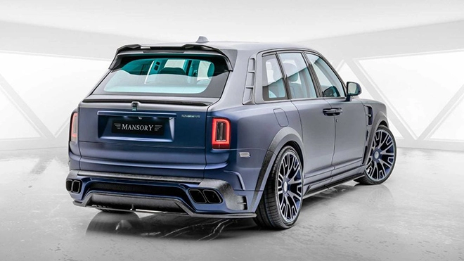 Chiêm ngưỡng rolls-royce cullinan coachline qua bàn tay hãng độ mansory