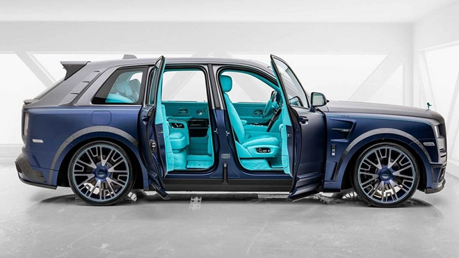 Chiêm ngưỡng rolls-royce cullinan coachline qua bàn tay hãng độ mansory