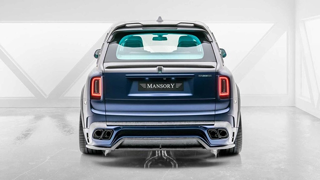 Chiêm ngưỡng rolls-royce cullinan coachline qua bàn tay hãng độ mansory