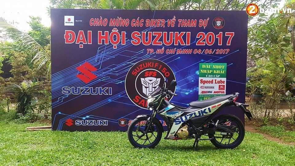 Đại hội suzuki 2017 - hàng trăm biker chạy raider đồng quy tụ