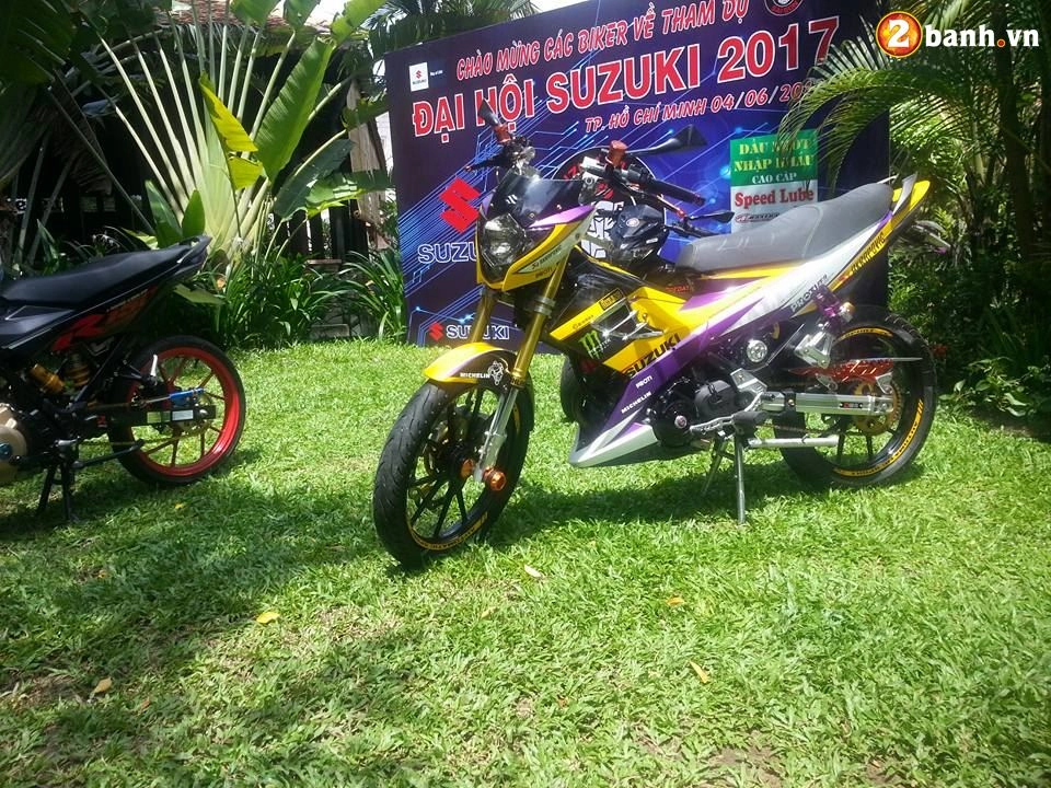 Đại hội suzuki 2017 - hàng trăm biker chạy raider đồng quy tụ