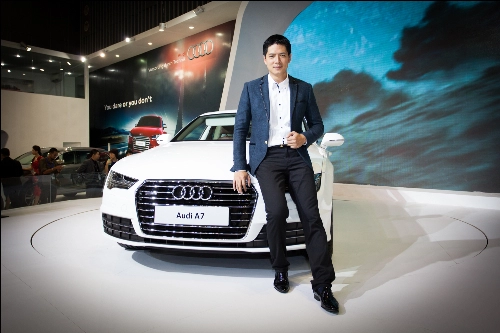  dàn đại sứ thương hiệu audi tại triển lãm ôtô việt nam 2014 