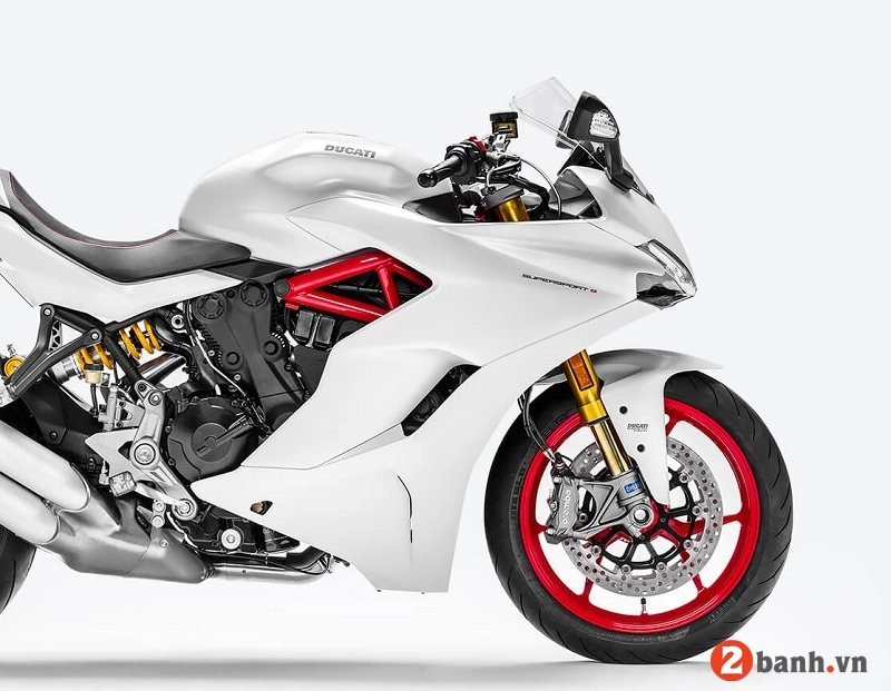 Đập thùng ducati supersport s màu trắng đầu tiên tại việt nam