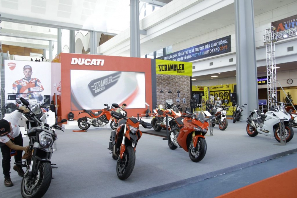 Ducati công bố giá bán panigale v4 multistrada 1260 và scrambler 1100 tại việt nam