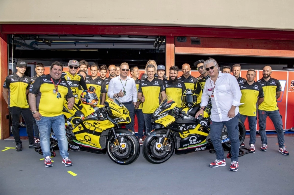 Ducati lamborghini 2018 vừa được thành lập trong motogp 2018