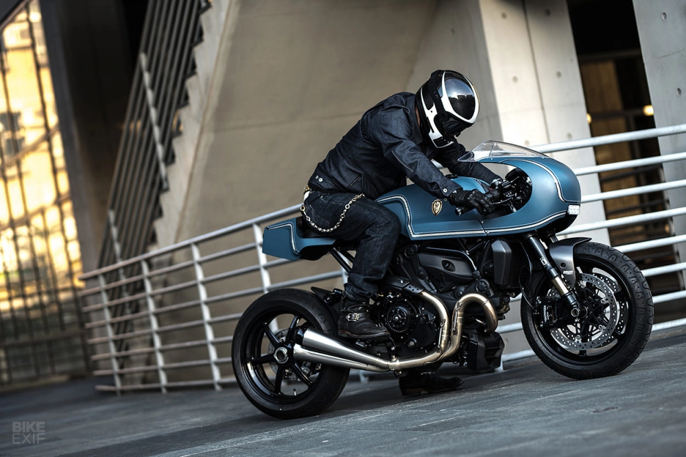 Ducati monster 1200 s độ cafe racer theo phong cách sportclassic