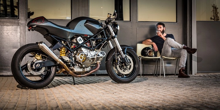 Ducati monster 900ie cafe racer đậm chất chơi từ tay độ maarten timmer