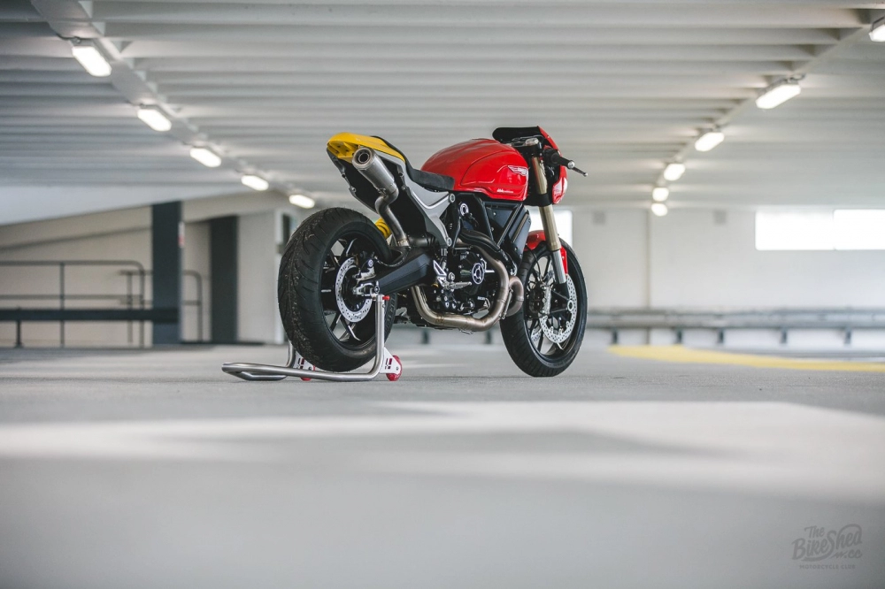 Ducati scrambler 1100 bản độ cafe racer đến từ debolex