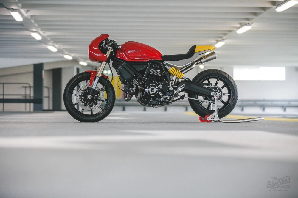 Ducati scrambler 1100 bản độ cafe racer đến từ debolex