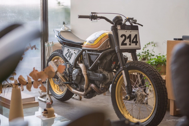 Ducati scrambler bản biến đổi super hooligan dành cho đường đua