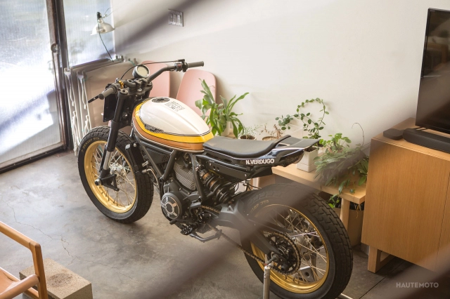 Ducati scrambler bản biến đổi super hooligan dành cho đường đua