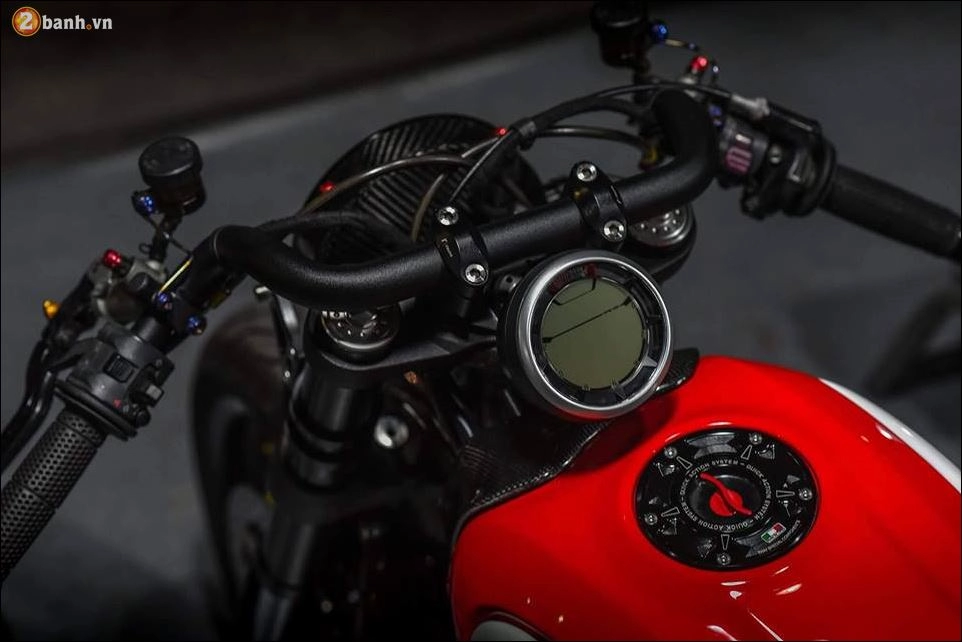 Ducati scrambler cafe racer quái vật hình thành tại xưởng độ mugello