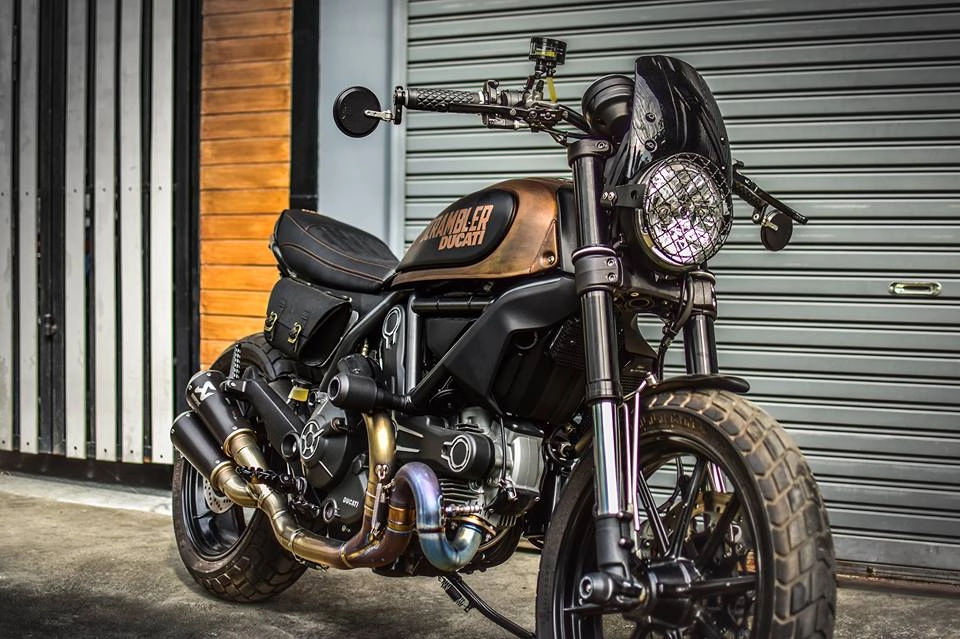 Ducati scrambler icon custom độ cực nét tại mugelo