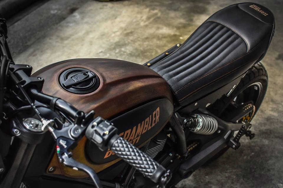 Ducati scrambler icon custom độ cực nét tại mugelo