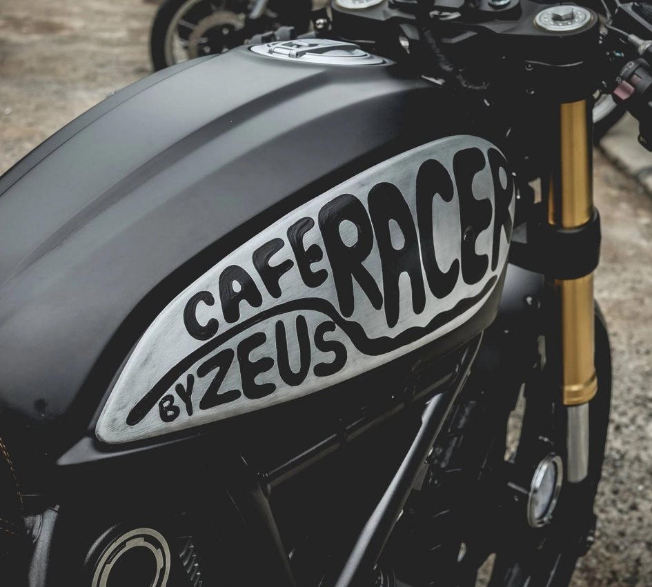 Ducati scrambler xế nổ độ bá bài của zeus custom