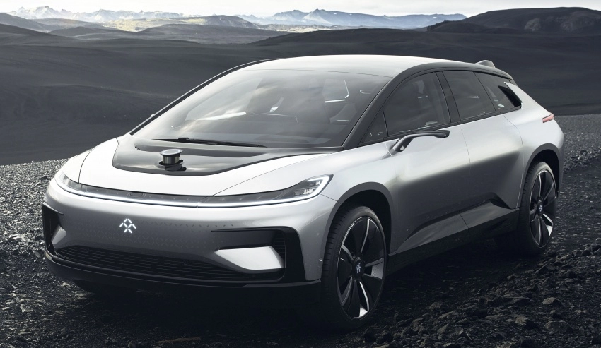 Faraday future ff 91 ev nhanh hơn cả tesla model s