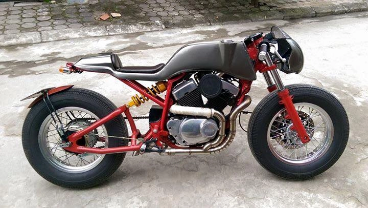 Gả chồng ẻm yamaha vigo 250 cafe racer cực độc