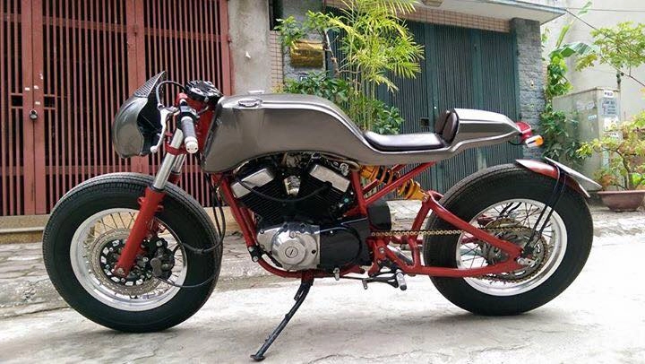 Gả chồng ẻm yamaha vigo 250 cafe racer cực độc