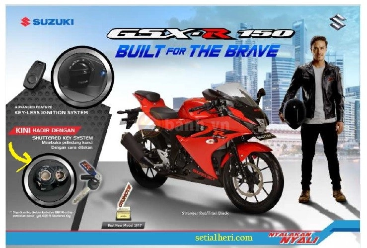 Gsx-r150 2018 có thể sẽ có thêm phiên bản không smart key