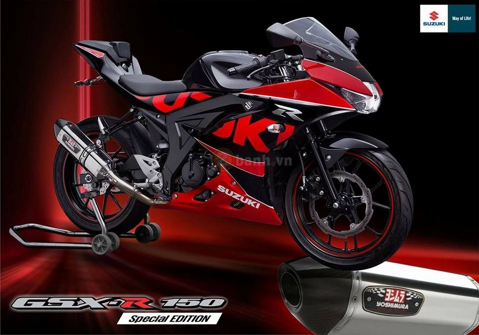 Gsx-r150 2018 phiên bản custom chính thức được ra mắt