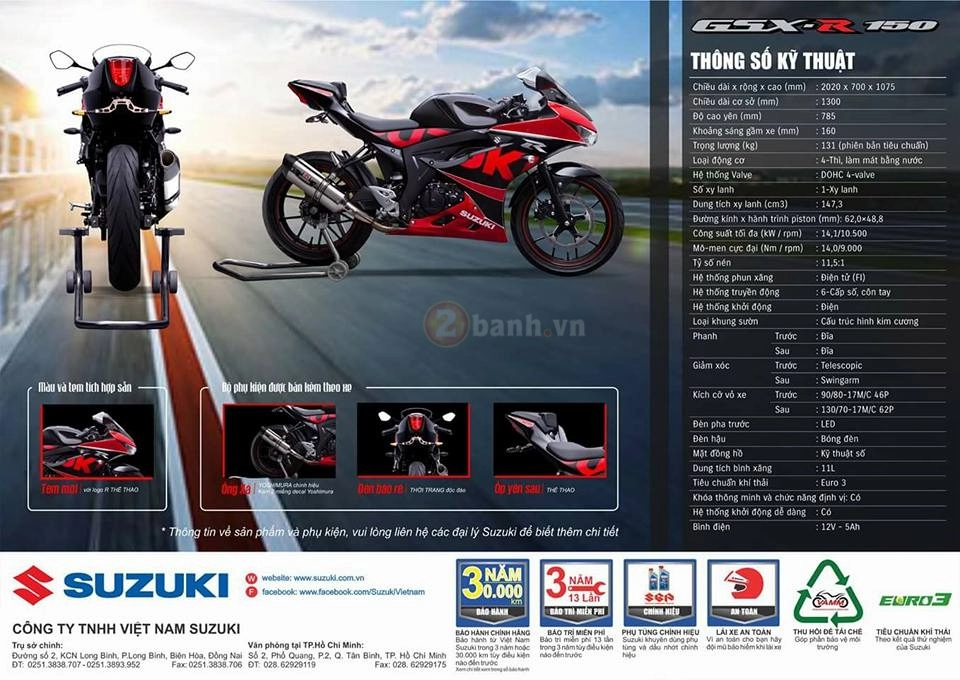 Gsx-r150 2018 phiên bản custom chính thức được ra mắt