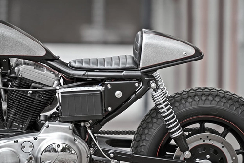  harley-davidson sportster - chiếc cafe racer vô tình 