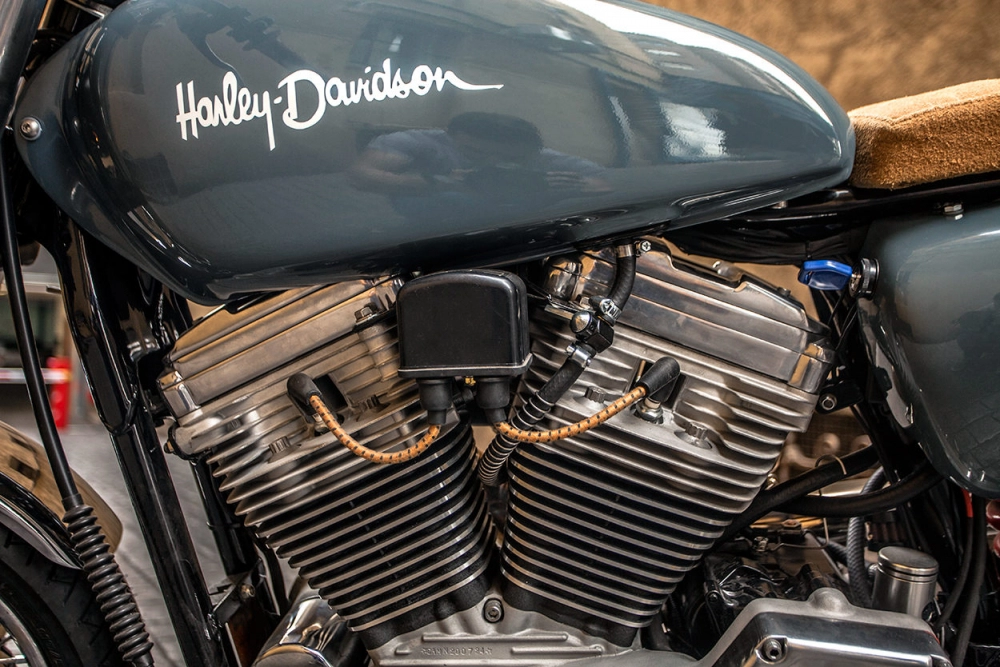 Harley sportster forty-eight bản độ đầy tính sáng tạo