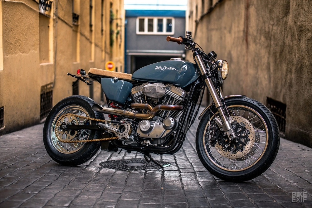 Harley sportster forty-eight bản độ đầy tính sáng tạo