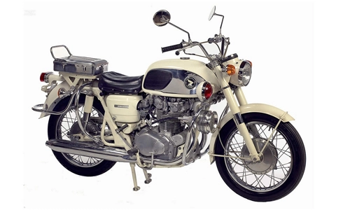  honda cb450 1965 phiên bản cảnh sát mỹ 