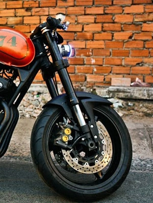  honda cb750f độ cafe racer 