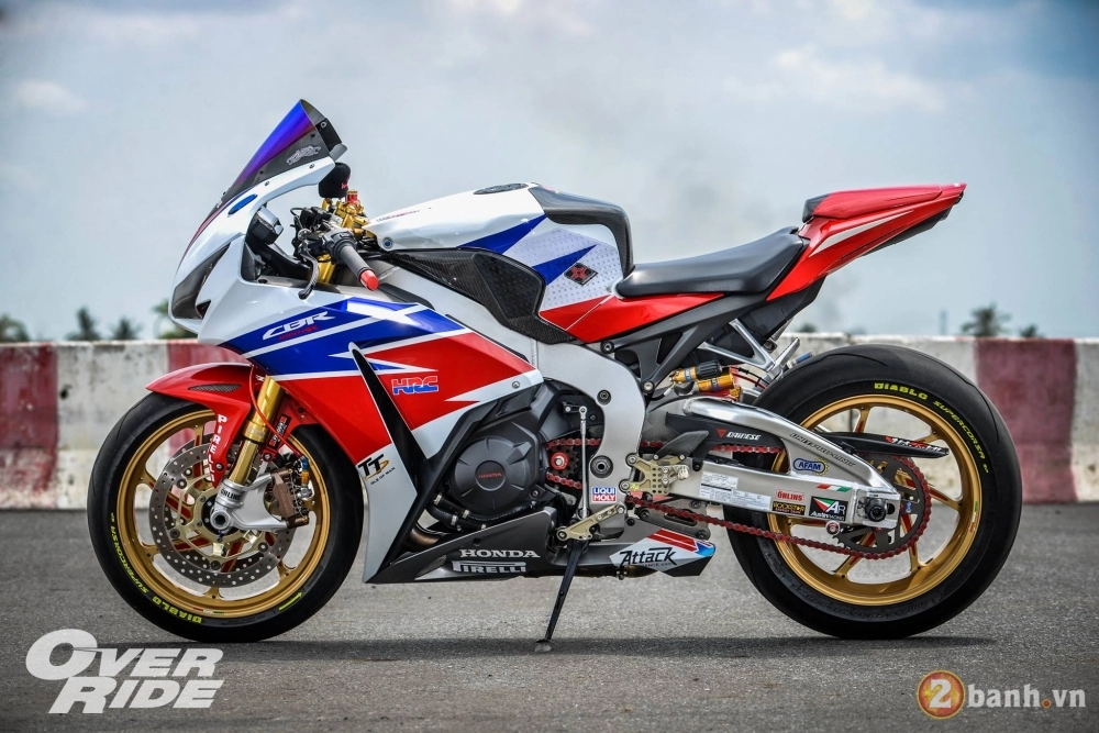 Honda cbr1000rr hrc chú bò đầy gợi cảm và đẳng cấp