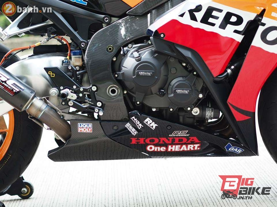 Honda cbr1000rr repsol độ chất đến ngất trong từng chi tiết